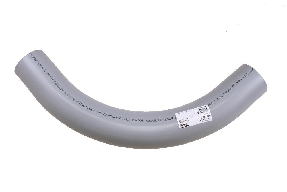 6&#34;x30Dx48R PVC SWEEP SPxSP SCH40 SCEPTER/KRA