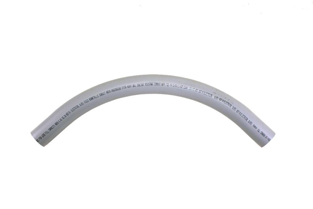 3&#34;x90Dx24R PVC SWEEP SPxSP SCH80 SCEPTER/KRA