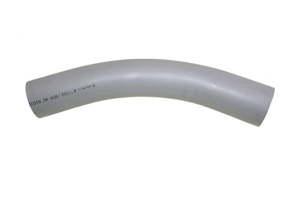 3&#34;x45Dx24R PVC SWEEP SPxSP SCH40 SCEPTER/KRA