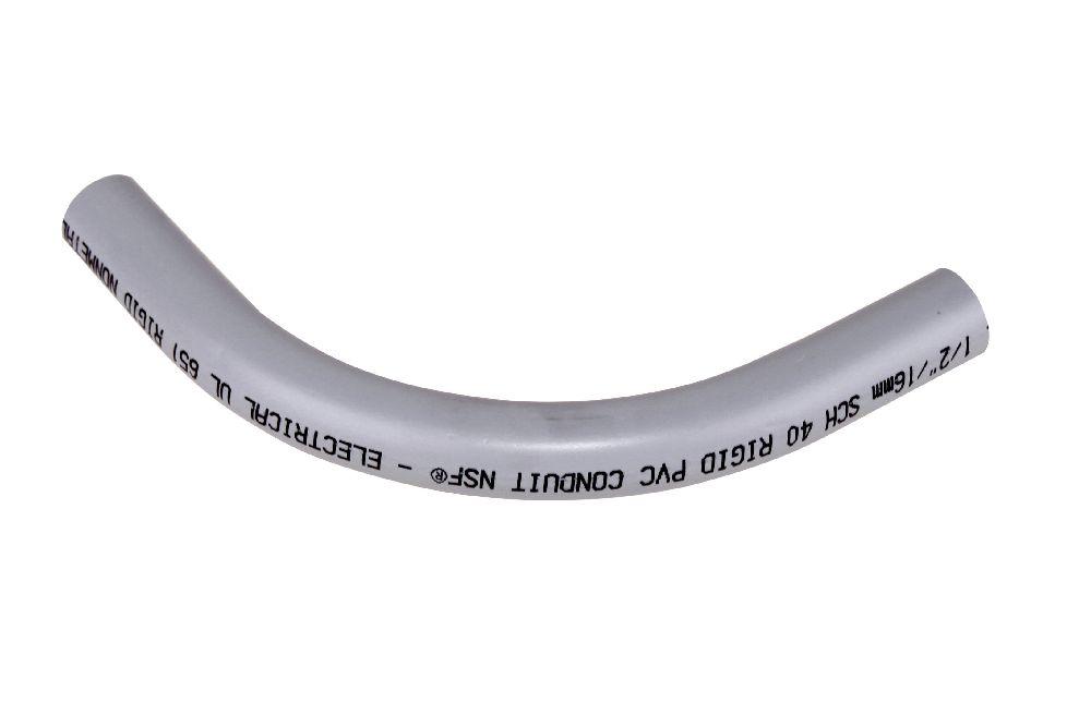1/2&#34;x90D PVC STD ELBOW SPxSP SCH40 KRALOY