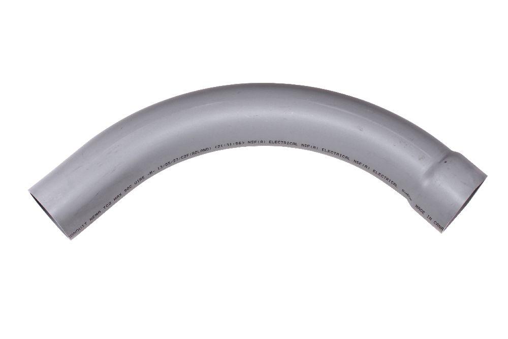 4&#34;x90D PVC STD ELBOW SPxBE SCH40 KRALOY