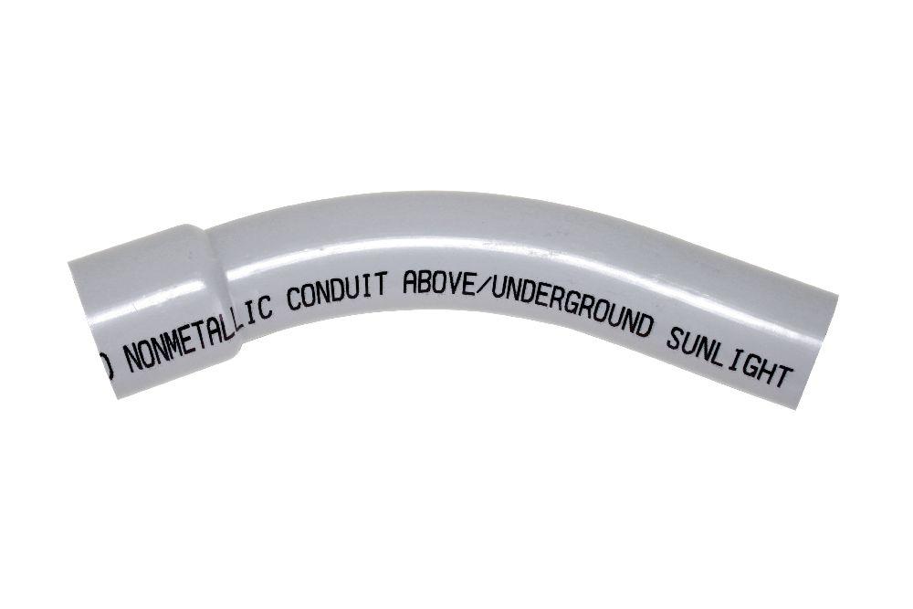 1&#34;x45D PVC STD ELBOW SPxBE SCH40 KRALOY