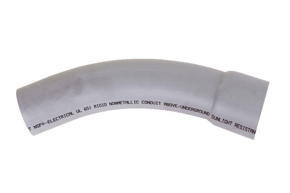 2&#34;x45Dx18R PVC SWEEP BxSP SCH40 SCEPTER/KRAL