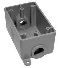 Multi Fittings Corp 078227 - 3/4" PVC FSC SING. GANG BOX KRALOY