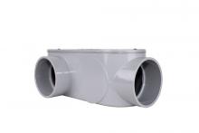 Multi Fittings Corp 078173 - 4" PVC TYPE LR ACCESS FITTING KRALOY