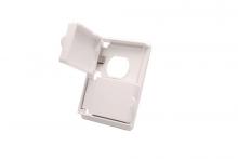 Multi Fittings Corp 078383 - PVC WP SING. GANG COV. DBL DOOR DUP. REC. WHITE