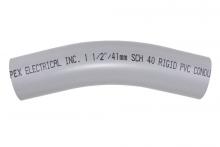 Multi Fittings Corp 078568 - 1 1/2"x30D PVC STD ELBOW SPxSP SCH40 KRALOY