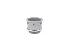 Multi Fittings Corp 189681 - 1 1/2" PVC CONNECTOR LOCKNUT GREY KWIKON