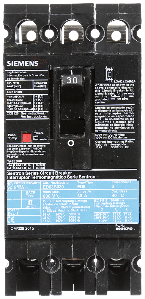 SIEMENS ED63B030
