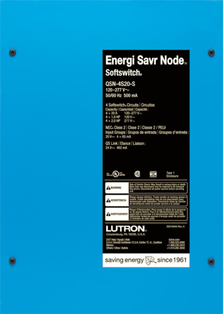 SWITCH CNTRLR 4ZN 20A
