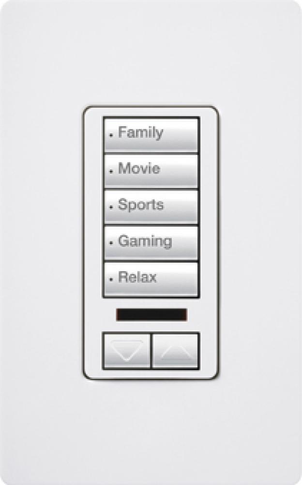 RADIORA2 5BRLIR WALL KEYPAD ALMOND