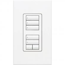 Lutron Electronics QSWS2-1RLDI-WH - QSWS2 WALLSTN 1RLD INS WH