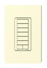 Lutron Electronics RRD-W6BRL-AL - RADIORA2 6BRL WALL KEYPAD ALMOND