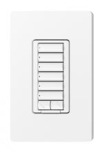 Lutron Electronics RRD-W6BRL-SW - RADIORA2 6BRL WALL KEYPAD SNOW